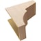 Ekena Millwork 11"W x 22"D x 22"H Classic Monterey Rough Cedar Woodgrain TimberThane Corbel, Primed Tan CORUR11X22X22MONRCPR - alternate 3